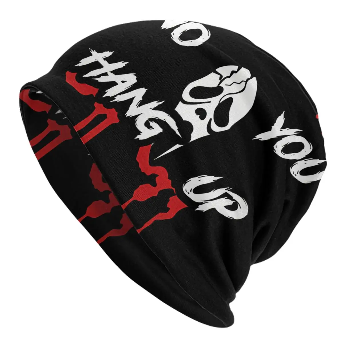 Bonnet Hats Scream Ghostface Horror Film Men Women's Thin Skullies Beanies Hat No You Hang Up Valentines Cap Hip Hop Caps
Bonnet Hats Scream Ghostface Horror Film Men Women's Thin Skullies Beanies Hat No You Hang Up Valentines Cap Hip Hop Caps