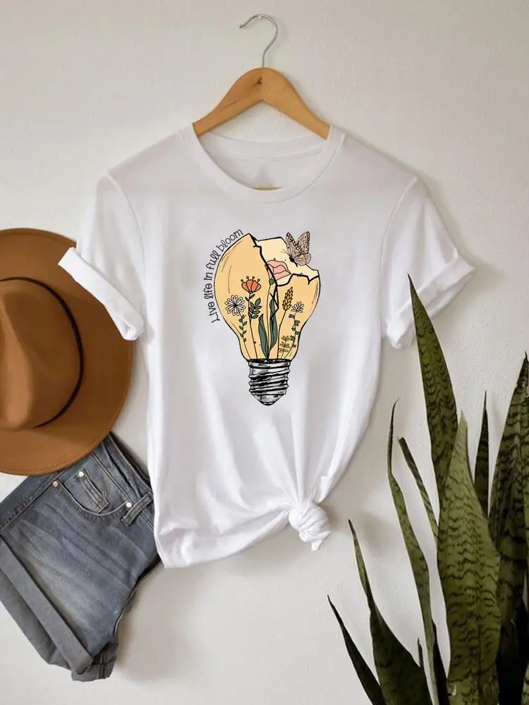 Cartoon Flower Floral Style Print Tshirt Graphic T-shirts Tee Top Fashion Women Short Sleeve Summer Spring Printing Clothing
Cartoon Flower Floral Style Print Tshirt Graphic T-shirts Tee Top Fashion Women Short Sleeve Summer Spring Printing Clothing