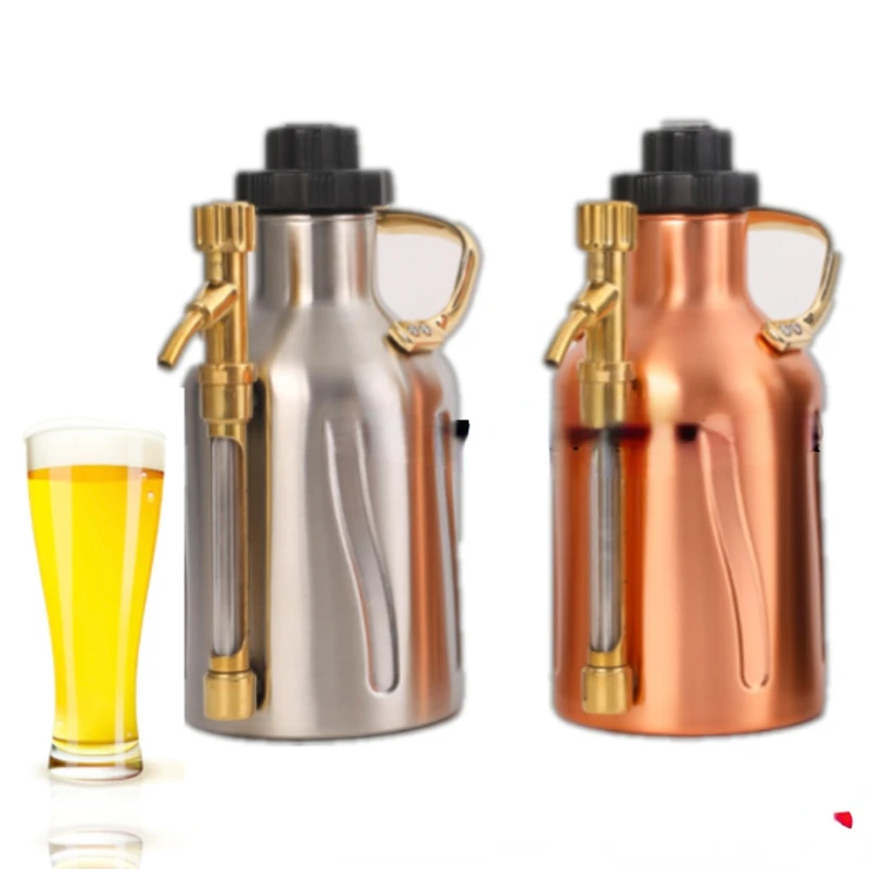 Vacuum insulation brewing mini beer growler tabletop beer keg 1.9liter 3.8liter empty top available Drink Dispenser
Vacuum insulation brewing mini beer growler tabletop beer keg 1.9liter 3.8liter empty top available Drink Dispenser