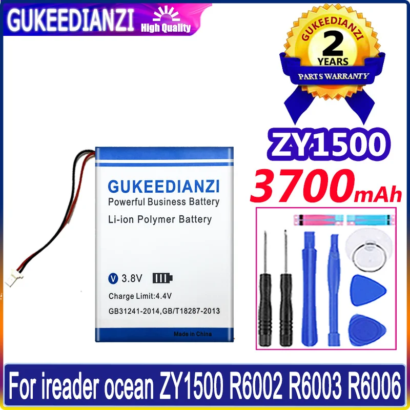 Bateria 3700mAh Large Capacity Replacement Battery For ireader ocean R6003 ZY1500 R6006 R6002 Mobile Phone High Quality Battery
Bateria 3700mAh Large Capacity Replacement Battery For ireader ocean R6003 ZY1500 R6006 R6002 Mobile Phone High Quality Battery