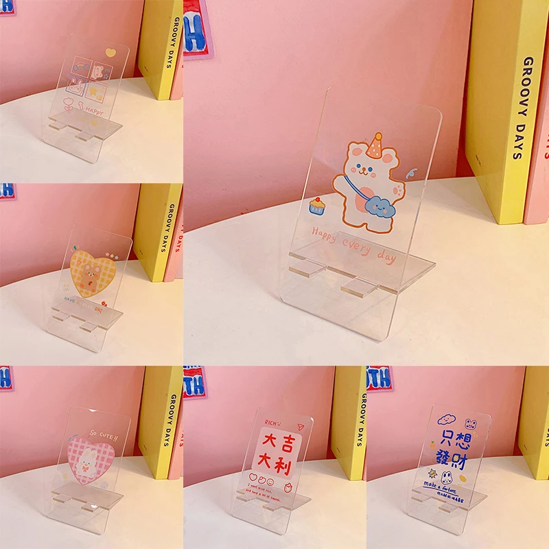 Kawaii Cartoon Mobile Phone Stand Holder Lazy Bracket Tablet PC Holder Table Desk Phone Display Stand Holder Office Stationery
Kawaii Cartoon Mobile Phone Stand Holder Lazy Bracket Tablet PC Holder Table Desk Phone Display Stand Holder Office Stationery