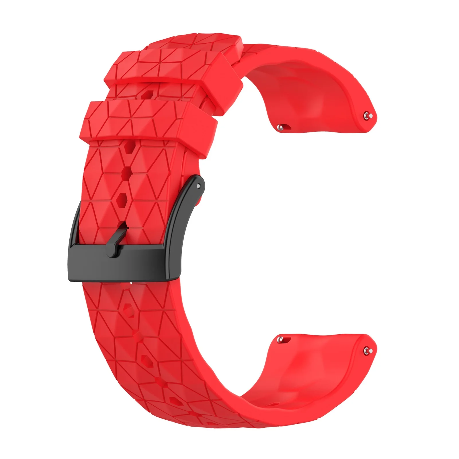 

24mm Soft Silicone Watchband For SU UNTO9/9 Baro Strap Replacement Wristband For SU UNTO D9 Sports Smart Watch Strap Bracelet