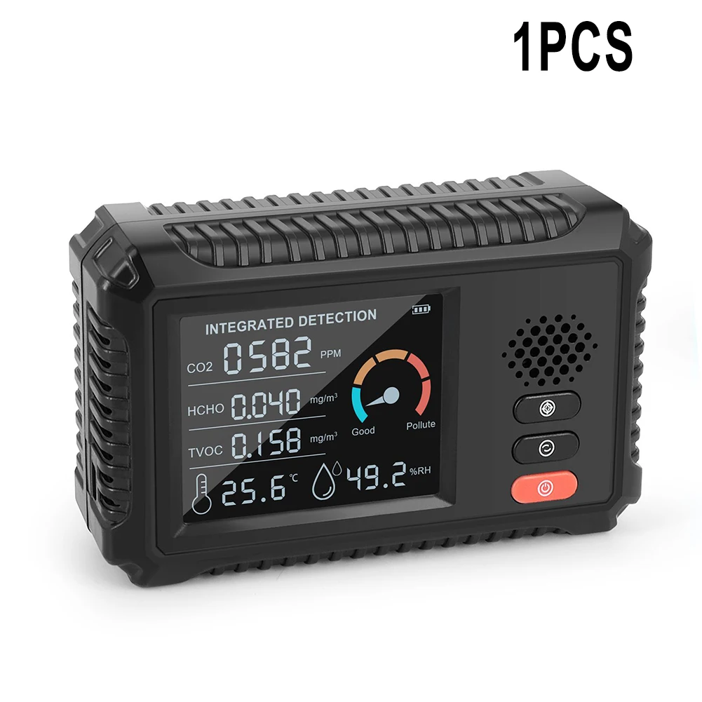 Монитор качества воздуха CO2 HCHO TVOC PM2.5 PM10 детектор тестер диоксида углерода ЖК монитор качества воздуха 5 В
Монитор качества воздуха CO2 HCHO TVOC PM2.5 PM10 детектор тестер диоксида углерода ЖК монитор качества воздуха 5 В
