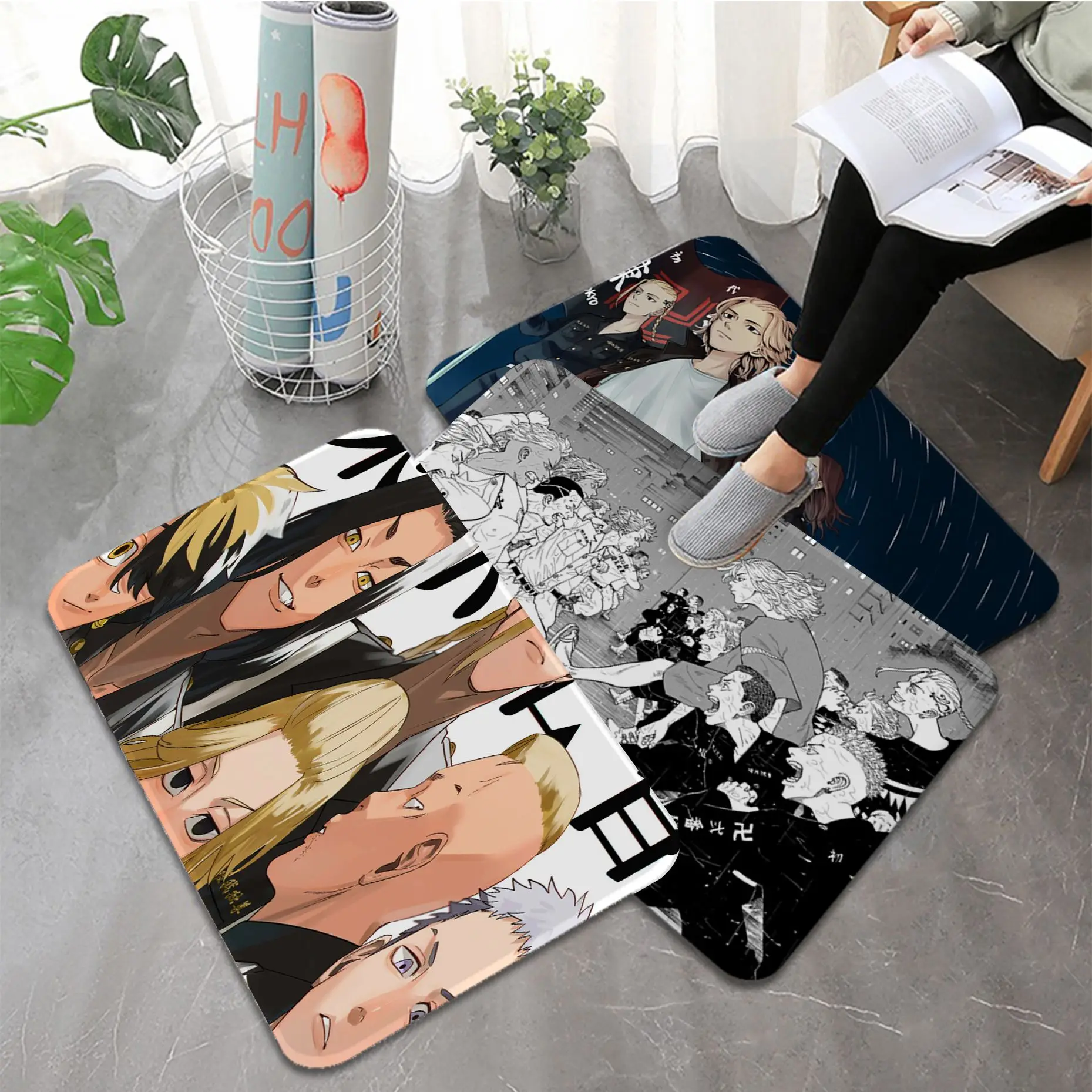 Japanese Anime Tokyo Revengers Hallway Carpet Anti-slip Absorb Water Long Strip Cushion Bedroon Mat Toilet Rug
Japanese Anime Tokyo Revengers Hallway Carpet Anti-slip Absorb Water Long Strip Cushion Bedroon Mat Toilet Rug