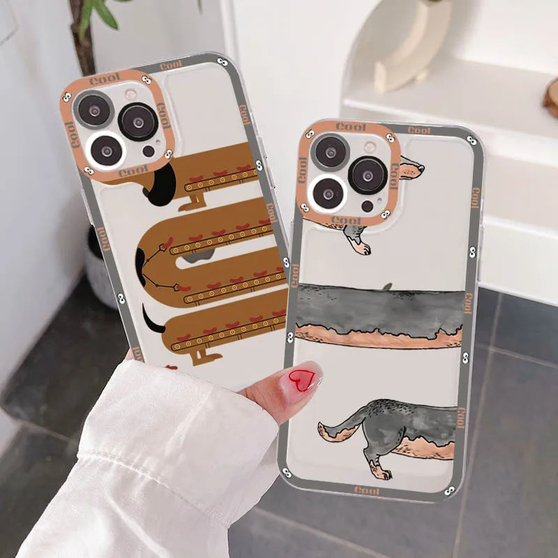 Cartoons Dachshund Bulldog Phone Case for iPhone 11 12 13 Mini Pro Max 14 Pro Max Case shell
Cartoons Dachshund Bulldog Phone Case for iPhone 11 12 13 Mini Pro Max 14 Pro Max Case shell