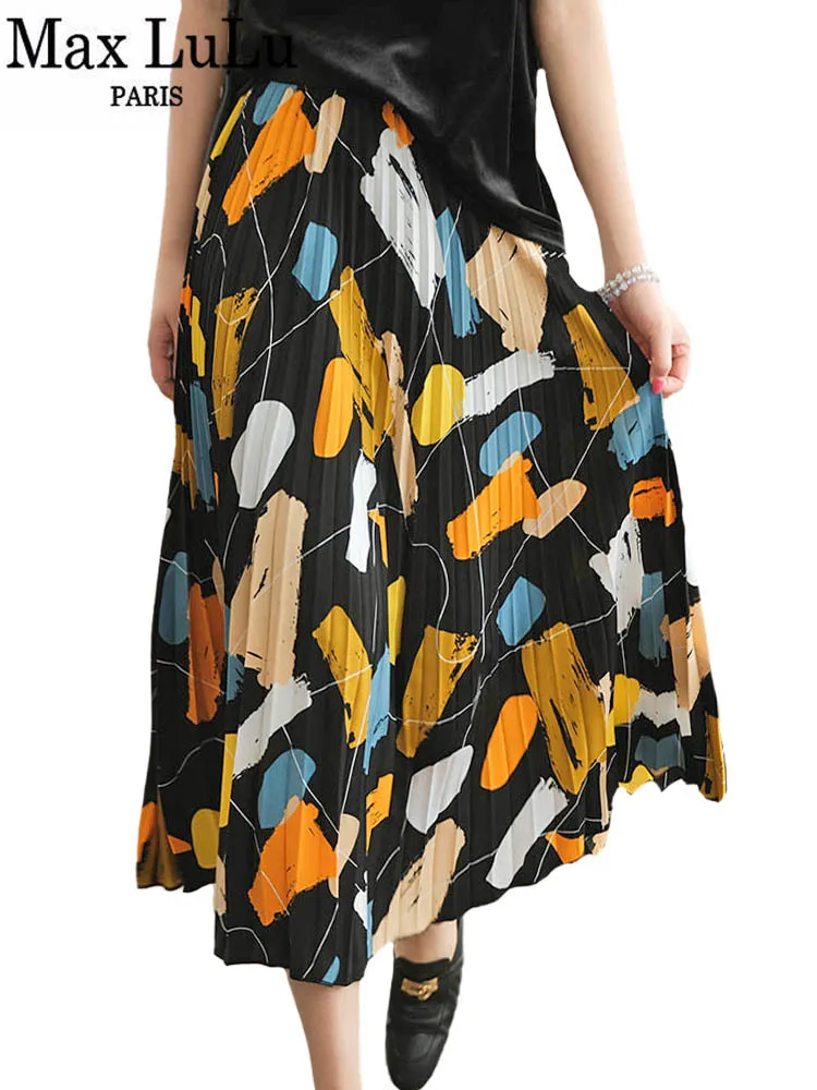Max LuLu 2022 Summer European Fashion Womens Printed Plaid Chiffon Skirts Vintage Large Size Clothing Bohemia Casual Streetwear
Max LuLu 2022 Summer European Fashion Womens Printed Plaid Chiffon Skirts Vintage Large Size Clothing Bohemia Casual Streetwear