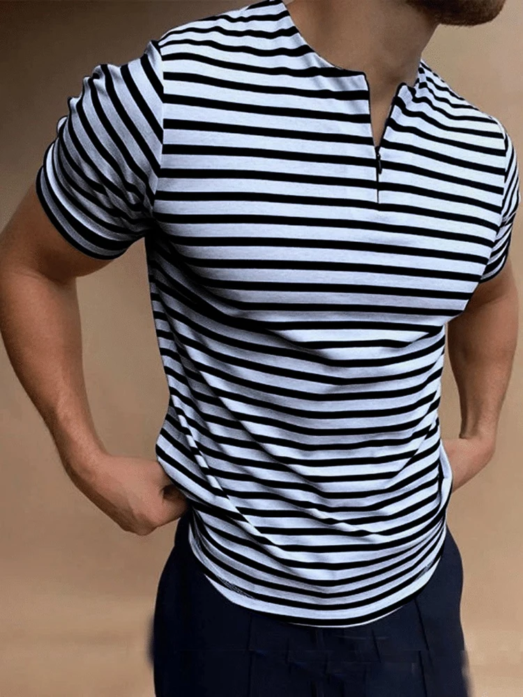Harajuku 2022 Stripes Top Tees Male Fashion Short Sleeve Slim Fit All Match Basic Pullover Spring Mens Casual Streetwear Shirt
Harajuku 2022 Stripes Top Tees Male Fashion Short Sleeve Slim Fit All Match Basic Pullover Spring Mens Casual Streetwear Shirt