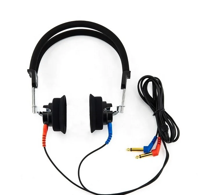 Hearing Tester Earphones Audiometric Headset TDH39 DD45 High Frequency Transducer Headphone
Hearing Tester Earphones Audiometric Headset TDH39 DD45 High Frequency Transducer Headphone