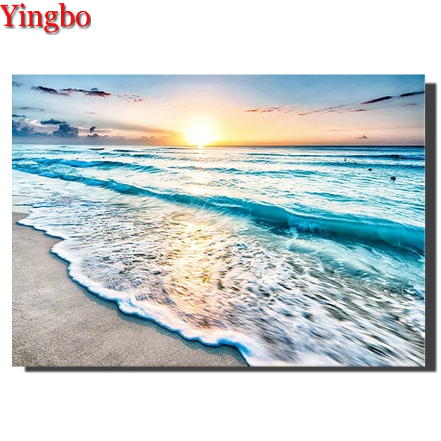 Diamond Painting Seaside Sunrise Beach Sea Scenic Cross Stitch Kits 5D Diamond Embroidery Mosaic Picture Crystal Home Decor Art
Diamond Painting Seaside Sunrise Beach Sea Scenic Cross Stitch Kits 5D Diamond Embroidery Mosaic Picture Crystal Home Decor Art