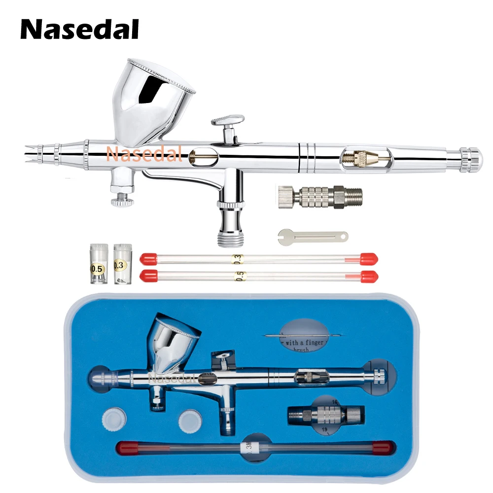 Nasedal NT-180T/NT-130T Пистолет-распылитель для аэрографии
Nasedal NT-180T/NT-130T Пистолет-распылитель для аэрографии