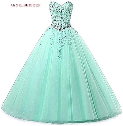 Sweetheart Ball Gown Quinceanera Dresses 15 Party Formal Applique Beaded Sparkly Masquerade Birthday Gowns Hot
Sweetheart Ball Gown Quinceanera Dresses 15 Party Formal Applique Beaded Sparkly Masquerade Birthday Gowns Hot