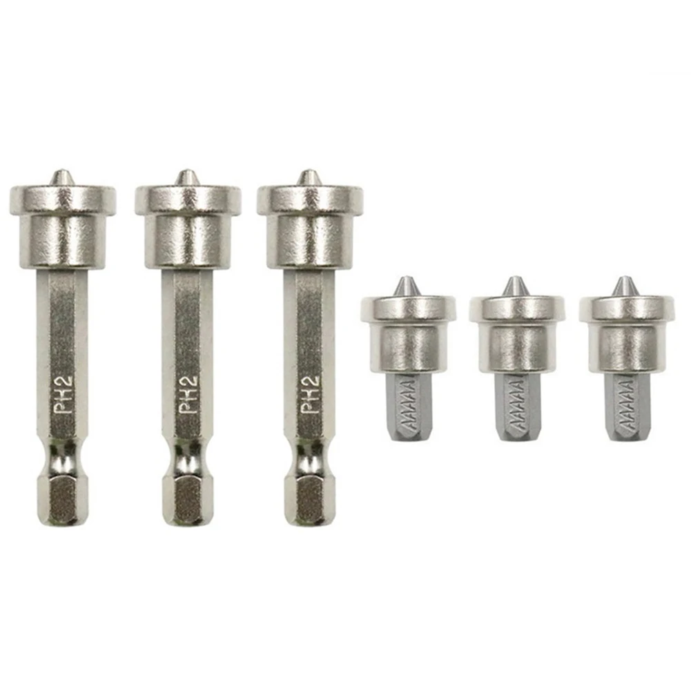 3pcs Magnetic Positioning Screwdriver Bit Head 1/4” Hex Shank Woodworking Screw 25/50mm For Plasterboard Drywall Screws Tools
3pcs Magnetic Positioning Screwdriver Bit Head 1/4” Hex Shank Woodworking Screw 25/50mm For Plasterboard Drywall Screws Tools