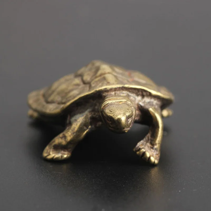 Crafts Tortoise Ornament Figurine Mini Animal Antique Brass Car Decoration Desk Display Gift Home Office Statue
Crafts Tortoise Ornament Figurine Mini Animal Antique Brass Car Decoration Desk Display Gift Home Office Statue