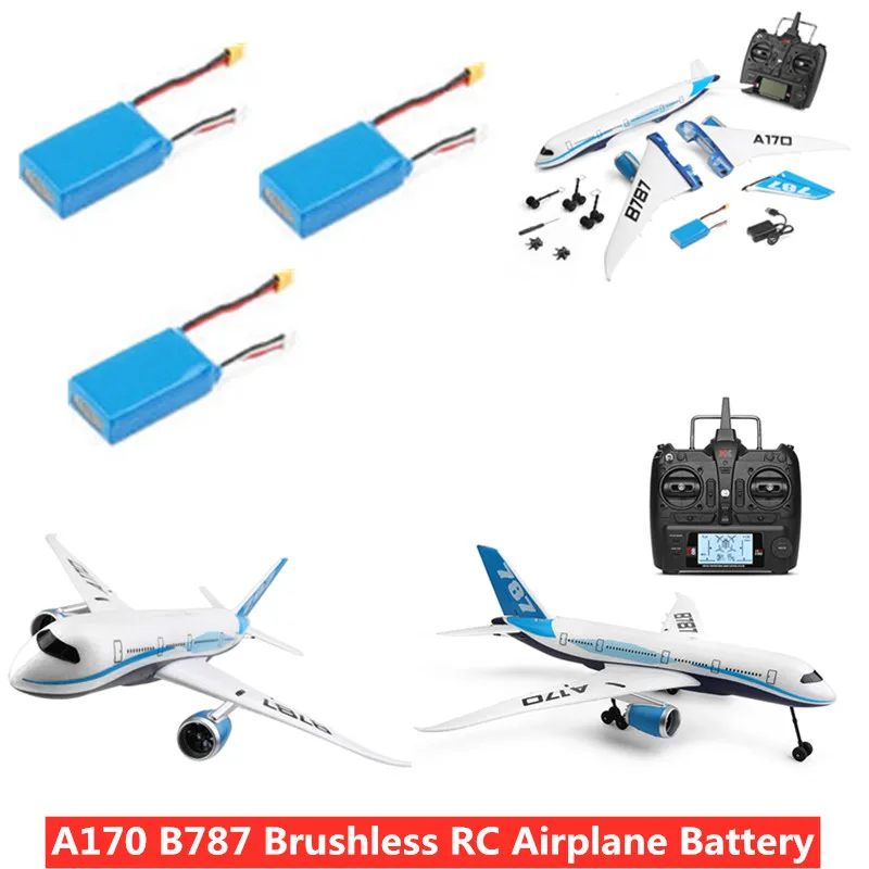 WL XK A170 2.4G RC Airplane Spare Parts 11.1V 950mAh Battery A170 B787 Brushless RC Plane Battery
WL XK A170 2.4G RC Airplane Spare Parts 11.1V 950mAh Battery A170 B787 Brushless RC Plane Battery
