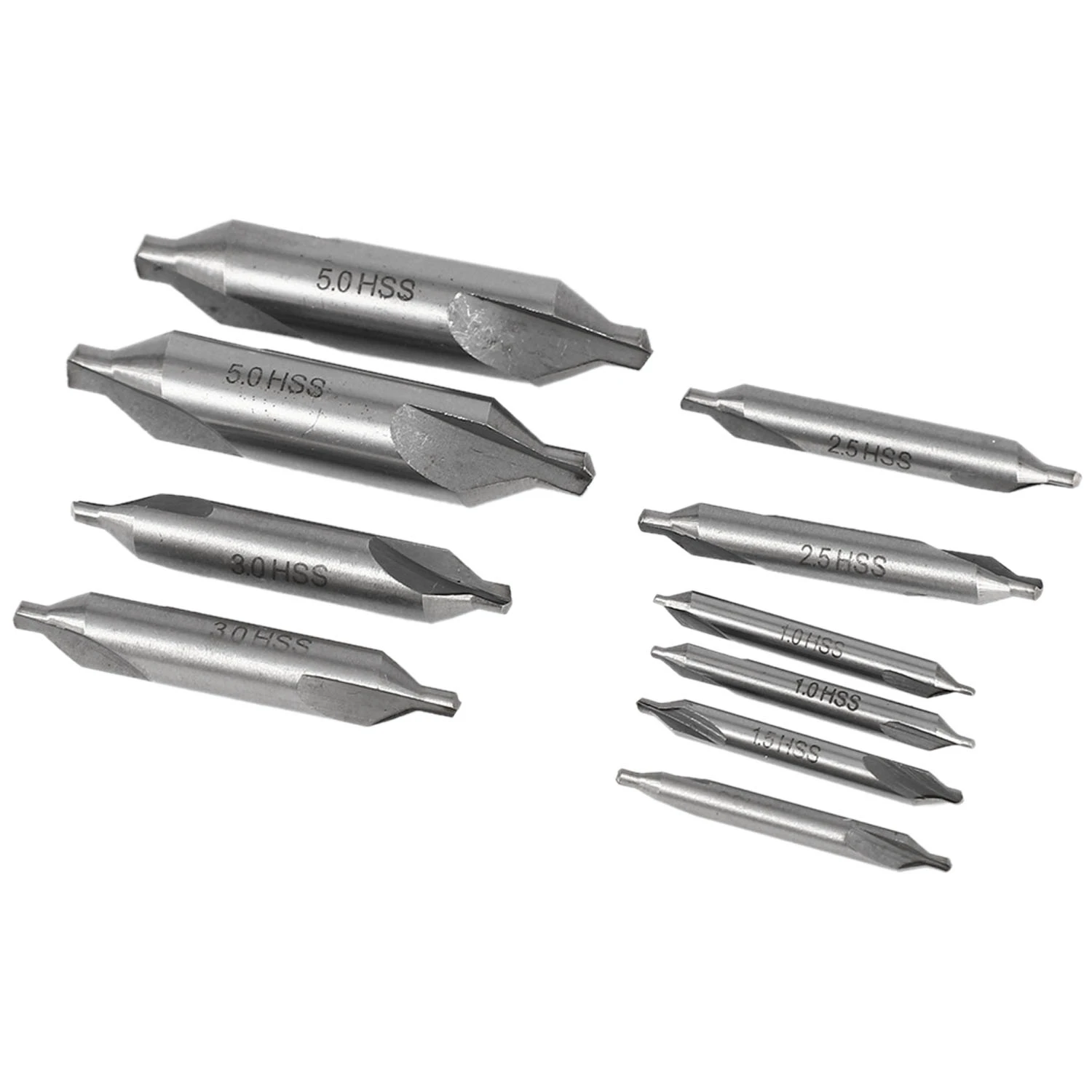 10Pcs/Lot Combined Countersink Bits 60 Degree Center Drill Set Hss Metal Drilling Power Tools Lathe Milling Cutter Tool
10Pcs/Lot Combined Countersink Bits 60 Degree Center Drill Set Hss Metal Drilling Power Tools Lathe Milling Cutter Tool