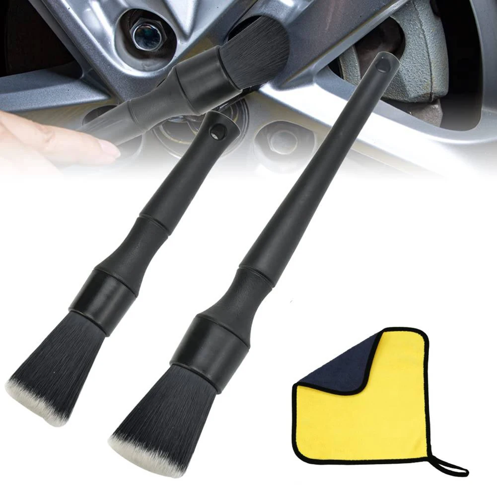 3PCS Black+yellow Brush Ar Detailing Brushes Super Soft Detailing Brush With Microfibre Cloth Wholesale
3PCS Black+yellow Brush Ar Detailing Brushes Super Soft Detailing Brush With Microfibre Cloth Wholesale