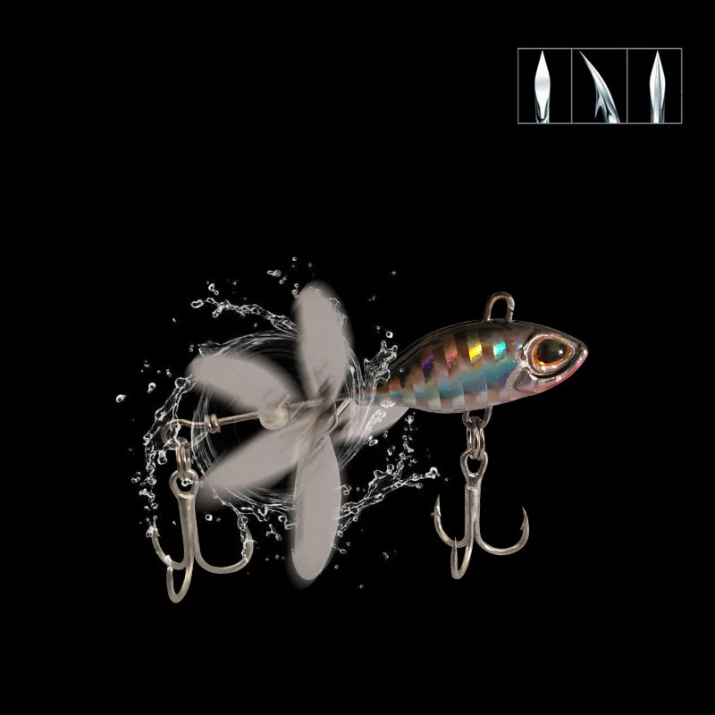 2pcs Metal Vib Fishing Lure Spinning 7g 10g 14g Rotating Sequins Freshwater Hard Bait Vibration Spinner Spoon for Pike Perch
2pcs Metal Vib Fishing Lure Spinning 7g 10g 14g Rotating Sequins Freshwater Hard Bait Vibration Spinner Spoon for Pike Perch