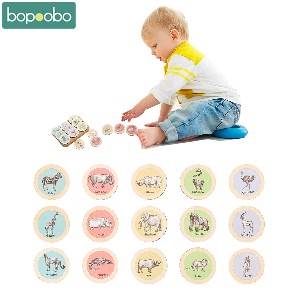 15PCS/Set Baby Animal Cognition Wooden Milestone Set Toys Montessori Educational Toys Newborn Photography Props Gifts For Baby
15PCS/Set Baby Animal Cognition Wooden Milestone Set Toys Montessori Educational Toys Newborn Photography Props Gifts For Baby