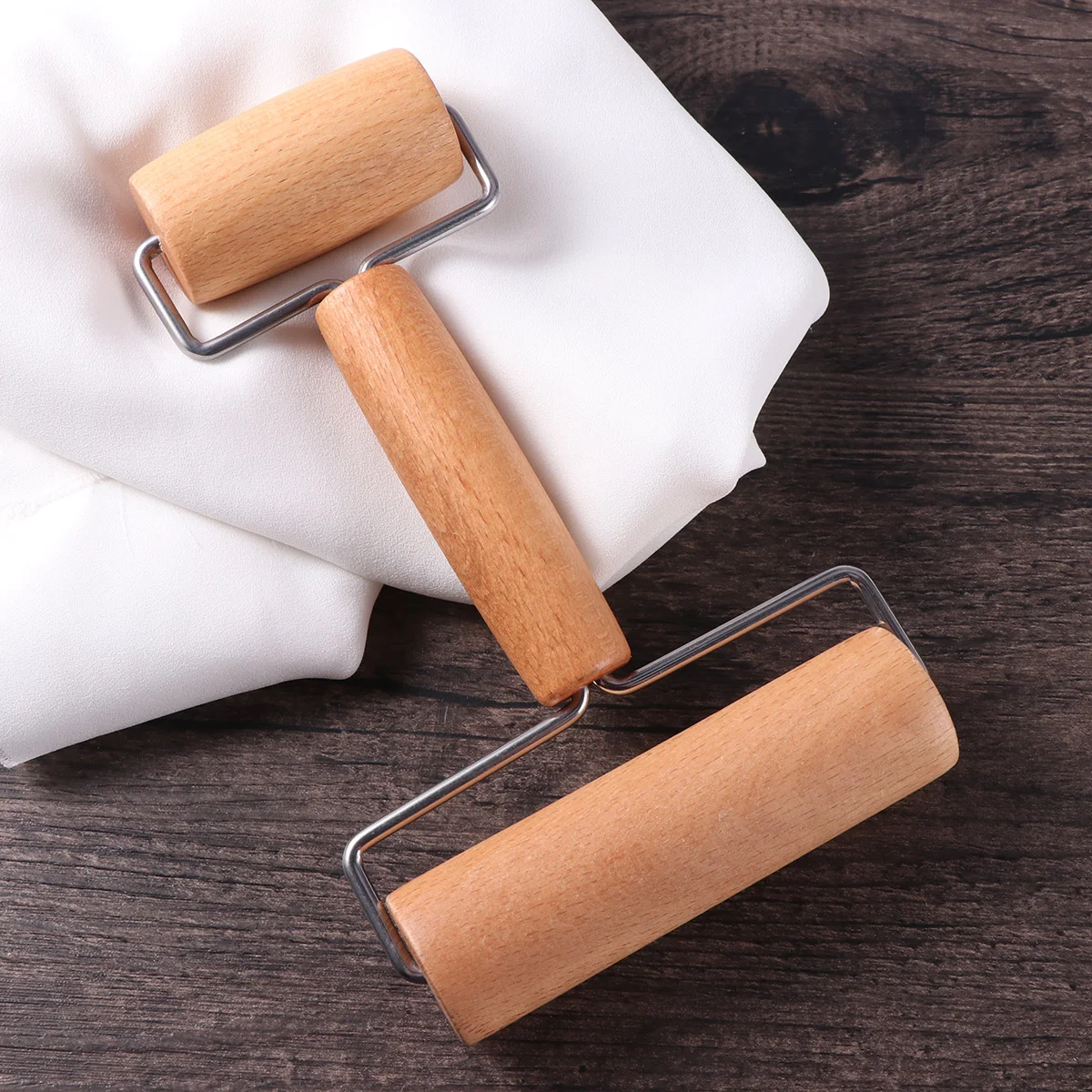 Rolling Pin Roller Pizza Baking Dough Woodpins Pastry Small Clay Cooking Stick Press Wooden French Non Kitchen Docker Nonstick
Rolling Pin Roller Pizza Baking Dough Woodpins Pastry Small Clay Cooking Stick Press Wooden French Non Kitchen Docker Nonstick