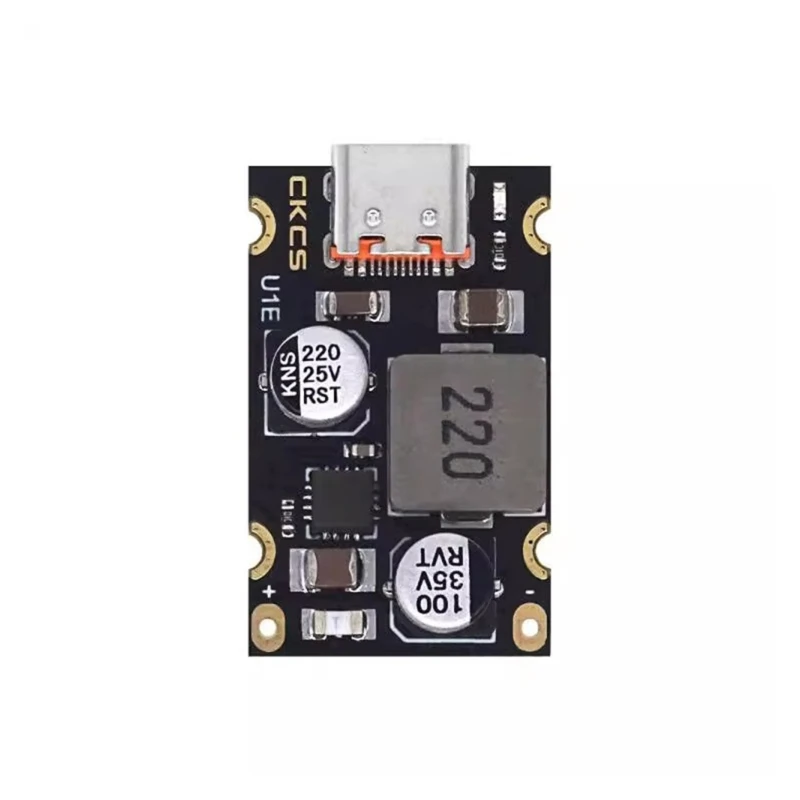 PD65W Fast Charging Module Type-C USB Supports PD3.1 QC3.0 SCP PPS Fast 8-30V Fast Charge Module PD65W Fast Charging Module
PD65W Fast Charging Module Type-C USB Supports PD3.1 QC3.0 SCP PPS Fast 8-30V Fast Charge Module PD65W Fast Charging Module