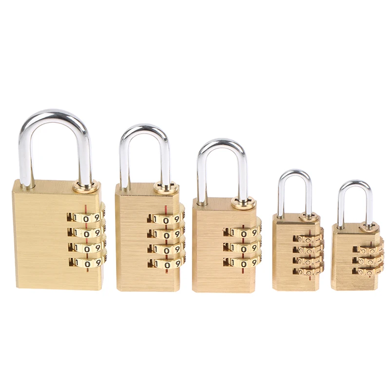 Brass Mini 3/4 Digits Number Code Lock Combination Padlock For Resettable For Travelling Bag Door
Brass Mini 3/4 Digits Number Code Lock Combination Padlock For Resettable For Travelling Bag Door