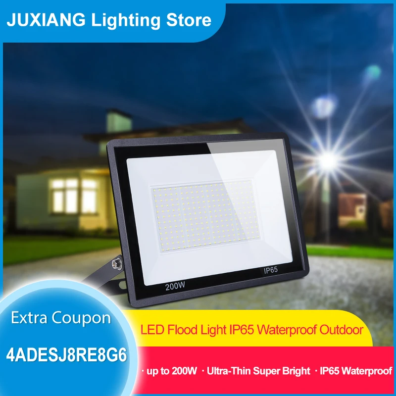 LED Flood Light 110V/220V Spotlights Outdoor 50W 100W 150W 200W Focus Exterior Wall Garden Yard Porch Street Scenario Tree Grass
LED Flood Light 110V/220V Spotlights Outdoor 50W 100W 150W 200W Focus Exterior Wall Garden Yard Porch Street Scenario Tree Grass