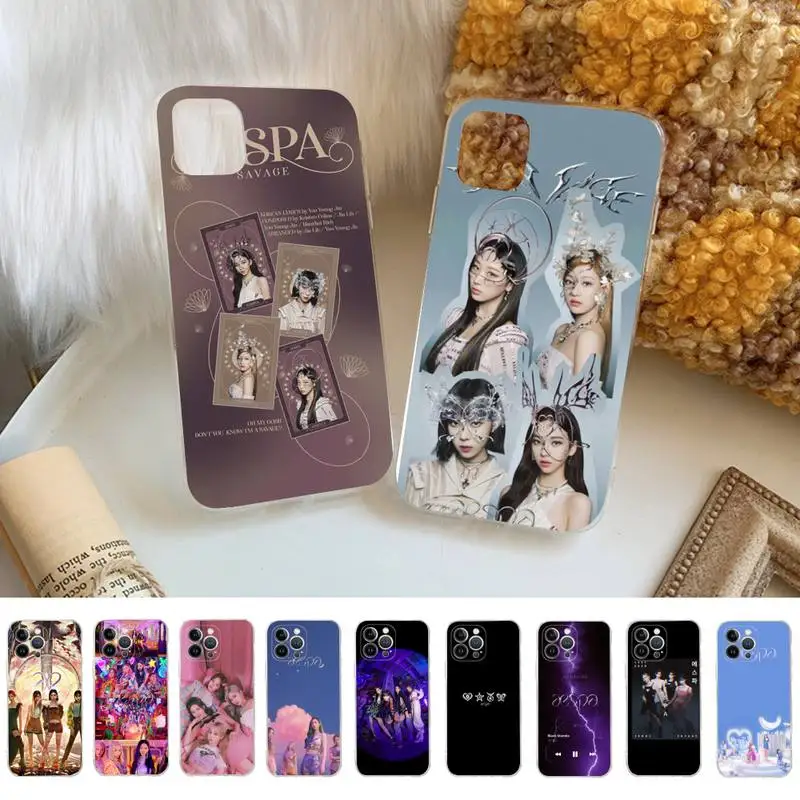 Aespa kpop savage Phone Case For iPhone 14 11 12 13 Mini Pro XS Max Cover 6 7 8 Plus X XR SE 2020 Funda Shell
Aespa kpop savage Phone Case For iPhone 14 11 12 13 Mini Pro XS Max Cover 6 7 8 Plus X XR SE 2020 Funda Shell