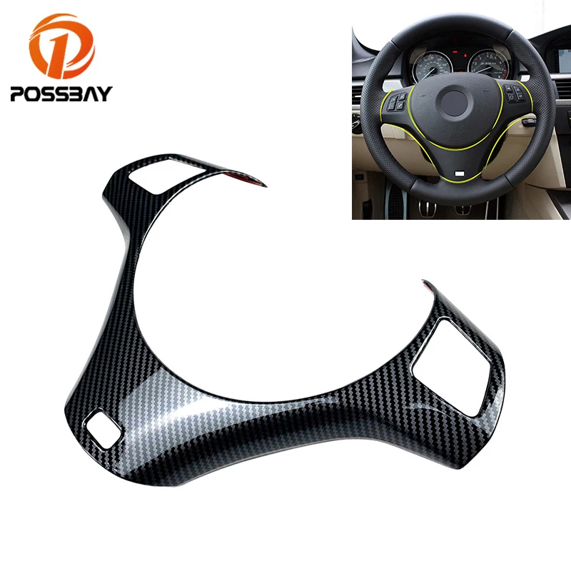Carbon Fiber Look Car Interior Steering Wheel Trim Cover Decoration Stickers for BMW 3 Series E90 E92 E93 335i 330D 325i 330i
Carbon Fiber Look Car Interior Steering Wheel Trim Cover Decoration Stickers for BMW 3 Series E90 E92 E93 335i 330D 325i 330i