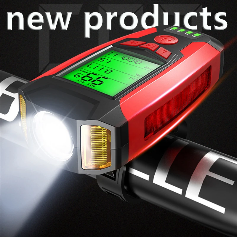 Bicycle Light USB Charging 5 IN 1 Multifunction Horn Phone Holder Front Lamp Flashlight For Bike Led Bicycle Light lantern
Bicycle Light USB Charging 5 IN 1 Multifunction Horn Phone Holder Front Lamp Flashlight For Bike Led Bicycle Light lantern