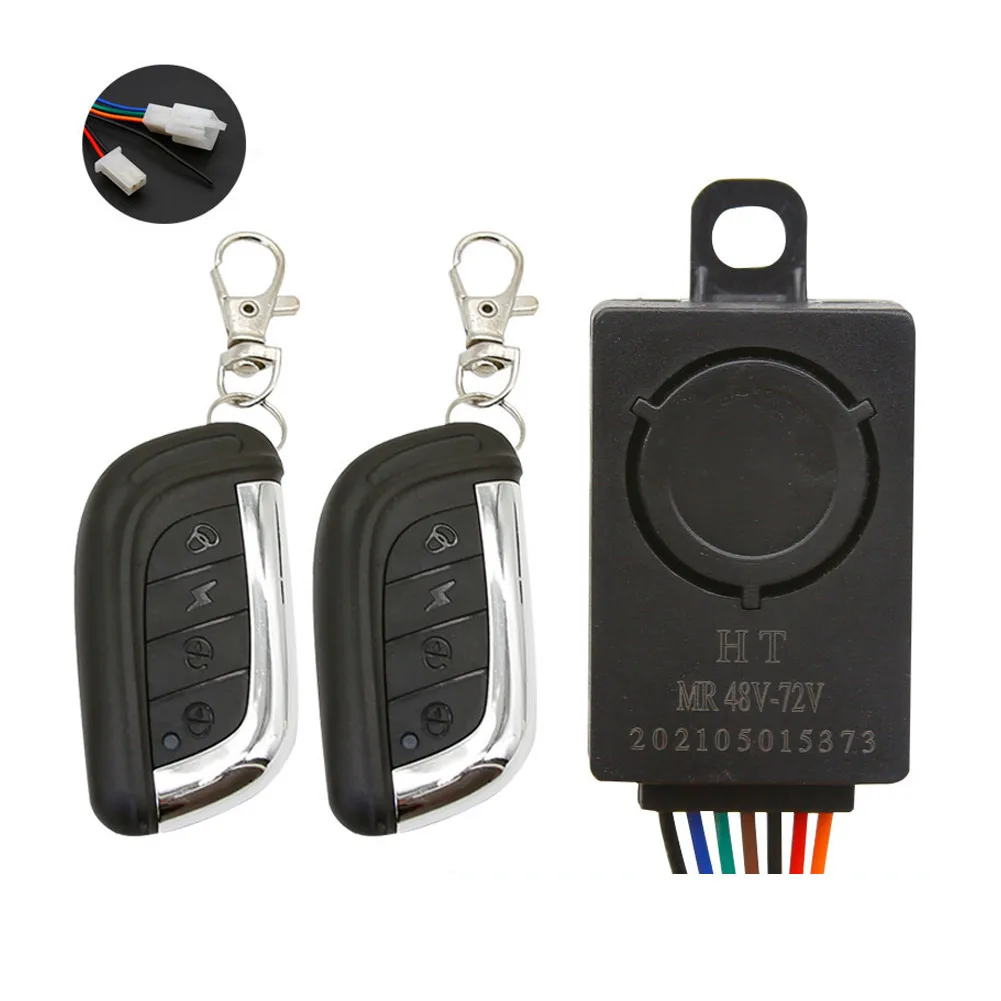 Universal 36-72V Anti-Theft Lock Alarm Smart Induction Wireless Remote Control With Lock Durable Electric Bicycle Accessories
Universal 36-72V Anti-Theft Lock Alarm Smart Induction Wireless Remote Control With Lock Durable Electric Bicycle Accessories
