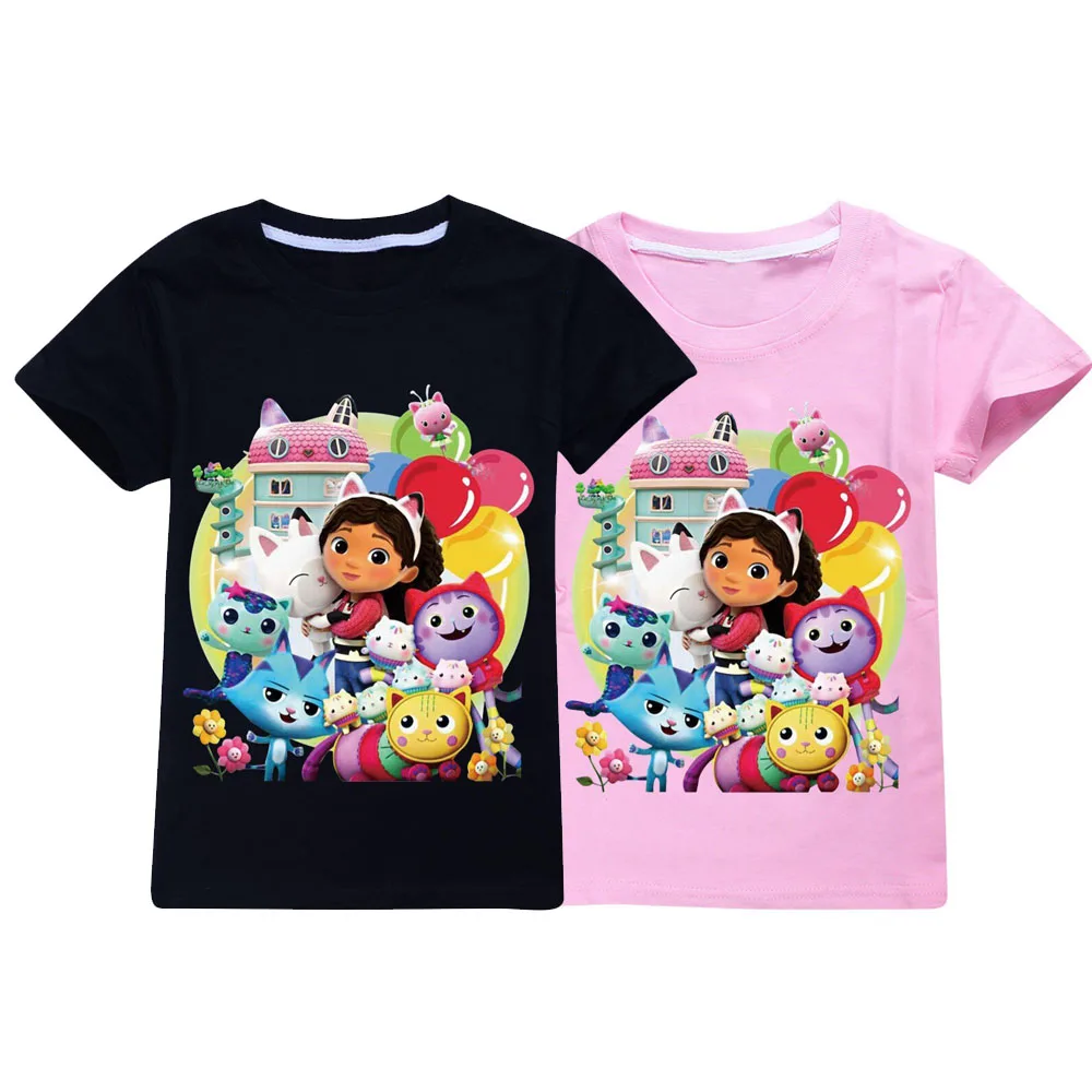 Kids Gabbys Dollhouse T-shirt Baby Boy Summer Clothes Toddler Girls Casual Tops Gabbys Cats Children Short Sleeve Cotton TShirts
Kids Gabbys Dollhouse T-shirt Baby Boy Summer Clothes Toddler Girls Casual Tops Gabbys Cats Children Short Sleeve Cotton TShirts