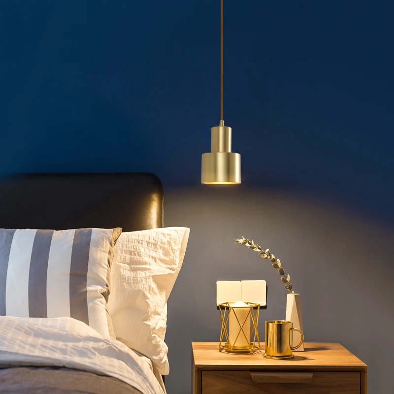 Brass Bedside Small Chandelier Bedroom Warm Dining Table Pendant Light Nordic Simple Copper Kitchen Island Hanging Lamp Gold
Brass Bedside Small Chandelier Bedroom Warm Dining Table Pendant Light Nordic Simple Copper Kitchen Island Hanging Lamp Gold