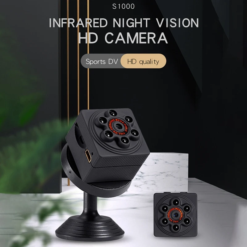 S1000 1080P HD Definition Camera Mobile Phone Remote Smart Motion Detection Small DV Surveillance Camera
S1000 1080P HD Definition Camera Mobile Phone Remote Smart Motion Detection Small DV Surveillance Camera