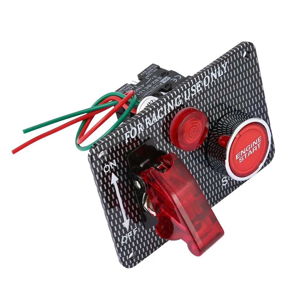 High quality Car 12V Switch Ignition Engine Panel Switching Start Push Racing Car Button 2 Toggle hot
High quality Car 12V Switch Ignition Engine Panel Switching Start Push Racing Car Button 2 Toggle hot