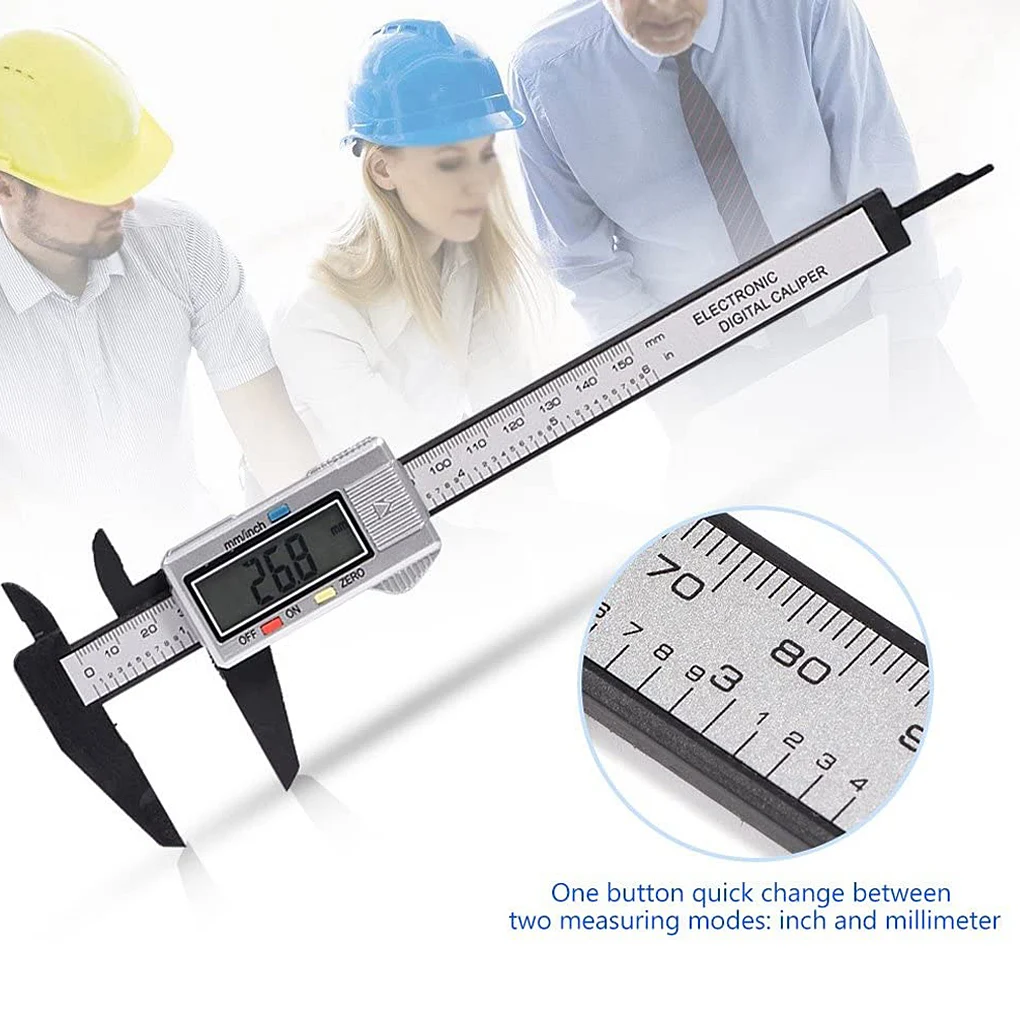 Vernier Caliper Electronic LCD Measuring Micrometer Ruler Portable Gauge Sliding Woodworking Instrument Handicraft
Vernier Caliper Electronic LCD Measuring Micrometer Ruler Portable Gauge Sliding Woodworking Instrument Handicraft
