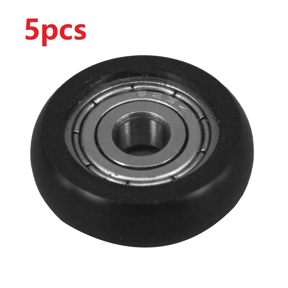 5pcs Nylon Roller Wheel Plastic Bearings Guide Pulley Flat Belt Idler Deep Groove Ball Bearings For Furniture Hardware 5x22x7mm
5pcs Nylon Roller Wheel Plastic Bearings Guide Pulley Flat Belt Idler Deep Groove Ball Bearings For Furniture Hardware 5x22x7mm