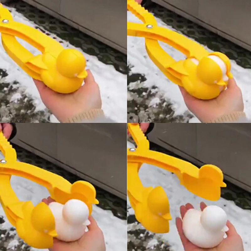 1 Pcs Cute Snowball Maker Plastic Clip Kids Outdoor Toy Fight Duck Snowman Maker Clip Toy For Children
1 Pcs Cute Snowball Maker Plastic Clip Kids Outdoor Toy Fight Duck Snowman Maker Clip Toy For Children