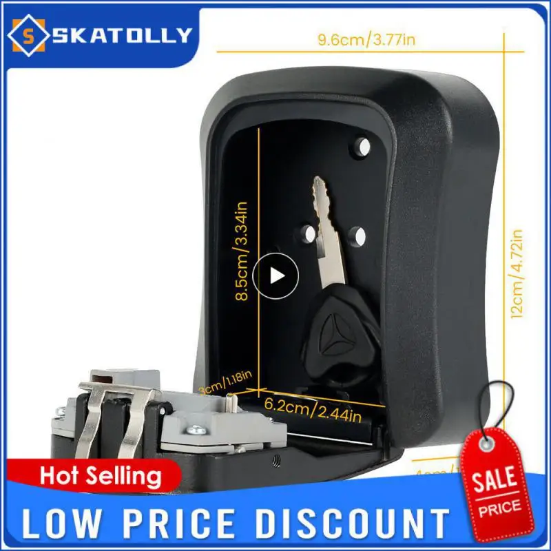 1~6PCS Key Lock Box Aluminum Alloy Weatherproof Key Storage Lock Box Wall-mounted Password Multipurpose Key Storage Secret Box
1~6PCS Key Lock Box Aluminum Alloy Weatherproof Key Storage Lock Box Wall-mounted Password Multipurpose Key Storage Secret Box