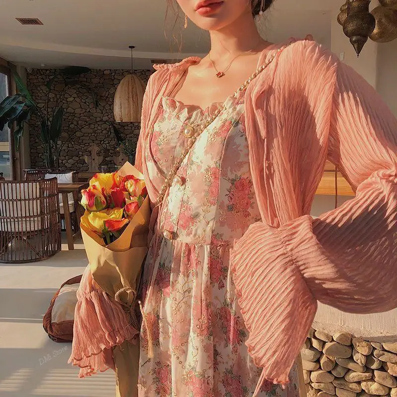 Ladies Outerwear Lovely College Girls Top Chic Summer Shirts Women Elegant Sun-Proof Long Sleeve Thin Soft Chiffon Holiday Basic
Ladies Outerwear Lovely College Girls Top Chic Summer Shirts Women Elegant Sun-Proof Long Sleeve Thin Soft Chiffon Holiday Basic