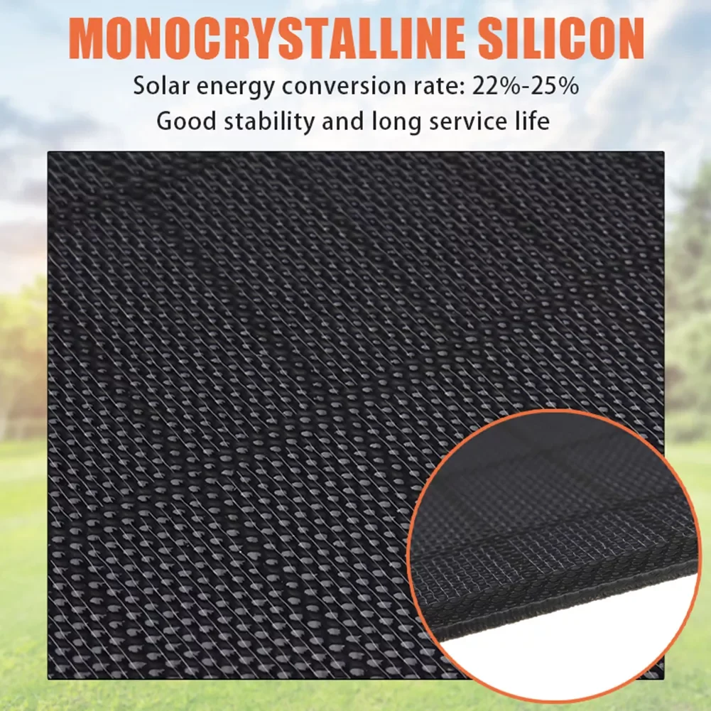 USB 5V 10W Portable Solar Charger Waterproof Monocrystalline Silicon Solar Panel Kit with 2 Carabiner Outdoor Phone Power Bank
USB 5V 10W Portable Solar Charger Waterproof Monocrystalline Silicon Solar Panel Kit with 2 Carabiner Outdoor Phone Power Bank