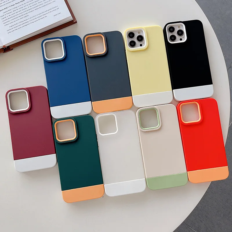3 in 1 Contrast Color Shockproof Phone Case For iPhone 12 11 13 Pro Max XR X XS Max 7 8Plus SE2020 Soft Silicone Back Cover
3 in 1 Contrast Color Shockproof Phone Case For iPhone 12 11 13 Pro Max XR X XS Max 7 8Plus SE2020 Soft Silicone Back Cover