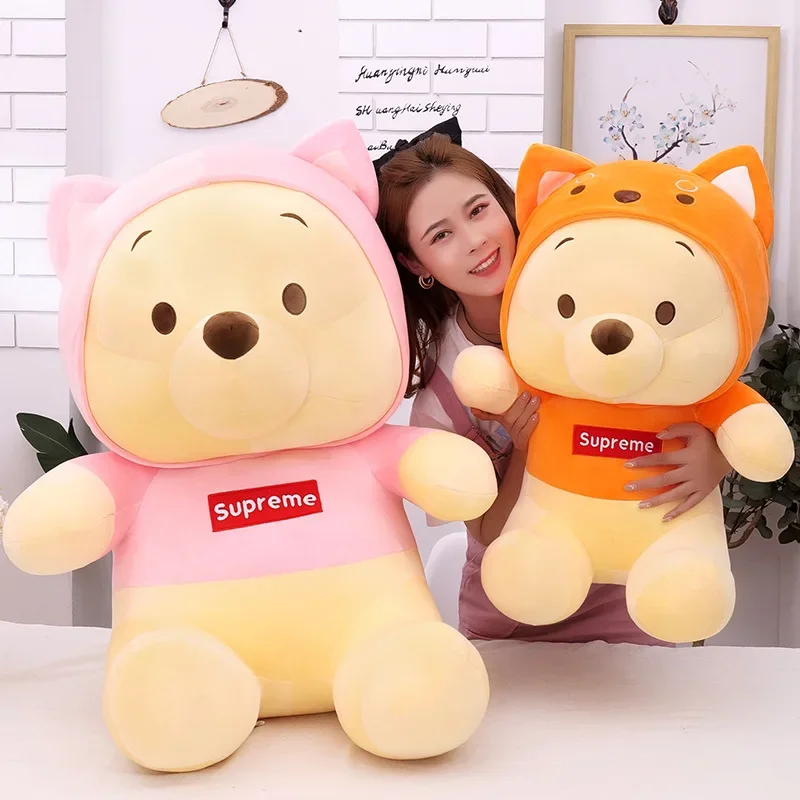 Disney 25cm Winnie The Pooh Plush Toy Children's Cute Software Dressing Winnie Doll Student Down Cotton Throw Pillow Doll Gift
Disney 25cm Winnie The Pooh Plush Toy Children's Cute Software Dressing Winnie Doll Student Down Cotton Throw Pillow Doll Gift