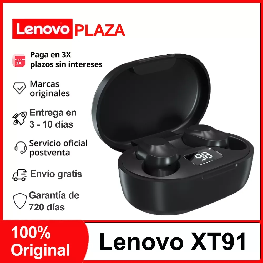 NEW XT91 TWS Wireless Bluetooth Earphones Noise Reduction Touch Control Music Headphones Power Display With Mic
NEW XT91 TWS Wireless Bluetooth Earphones Noise Reduction Touch Control Music Headphones Power Display With Mic