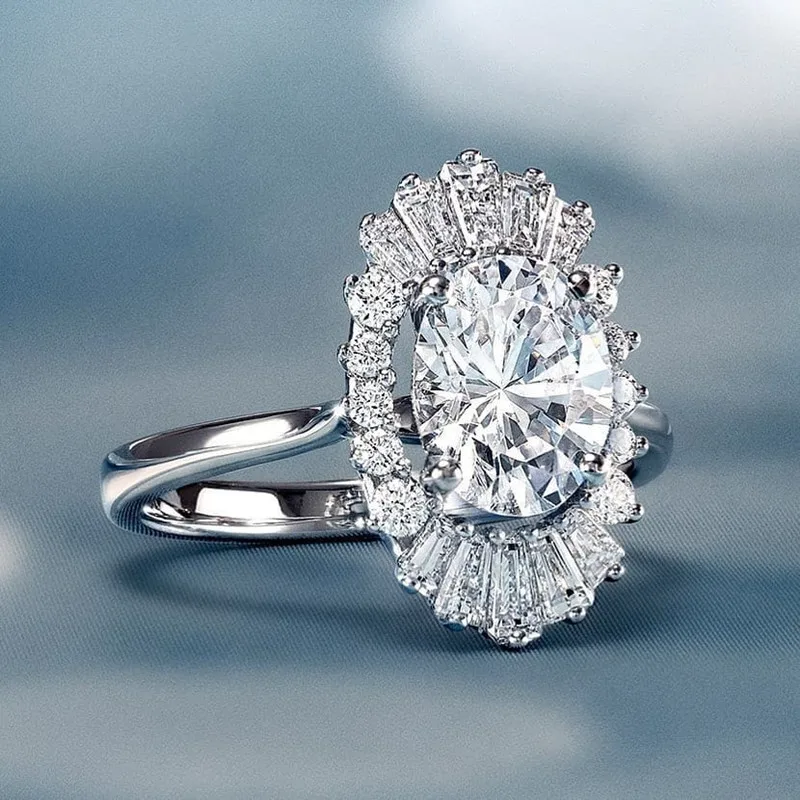 New Unique Valentine's Engagement Rings Creative Design AAA Cubic Zirconia Rings Wedding Rings Fashion Luxury Women's Jewelry
New Unique Valentine's Engagement Rings Creative Design AAA Cubic Zirconia Rings Wedding Rings Fashion Luxury Women's Jewelry