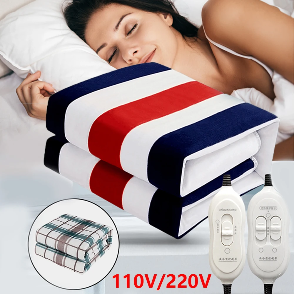 Electric Heating Blanket Winter Body Warmer Electric Blanket 220/110V Thicker Heater Heated Blanket Mattress Thermostat
Electric Heating Blanket Winter Body Warmer Electric Blanket 220/110V Thicker Heater Heated Blanket Mattress Thermostat