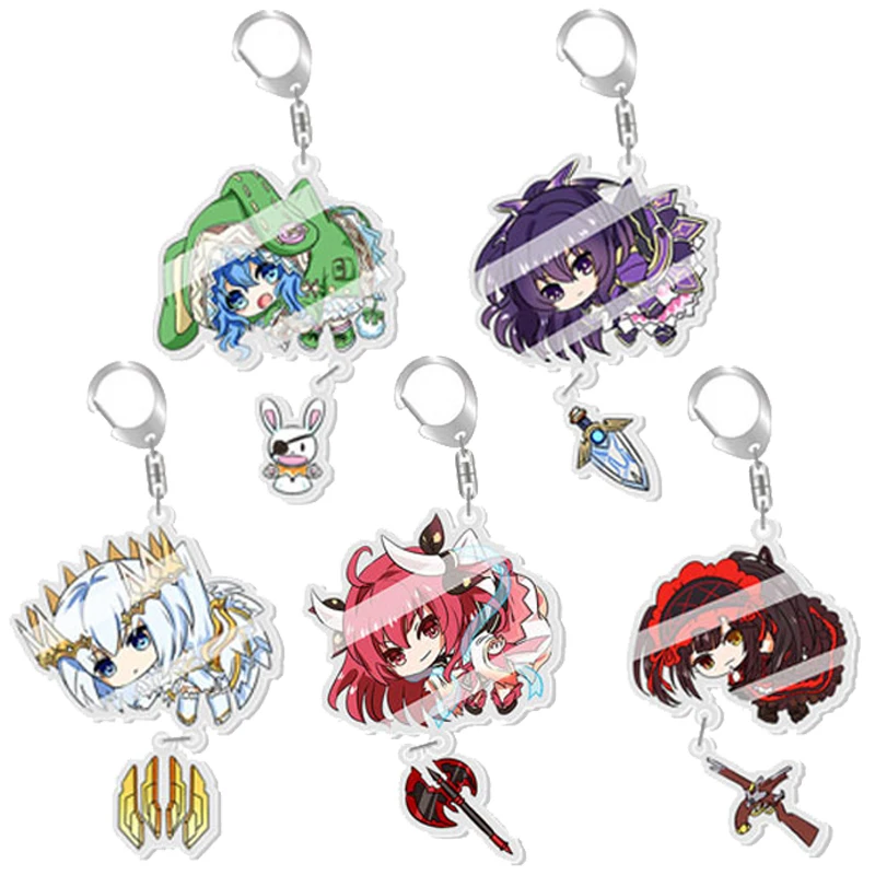 DATE A LIVE Anime Keychain Acrylic Color Printing Cartoon Picture Key Chain Ring Jewelry Girl Bag Pendants Trinkets Fans Keyring
DATE A LIVE Anime Keychain Acrylic Color Printing Cartoon Picture Key Chain Ring Jewelry Girl Bag Pendants Trinkets Fans Keyring