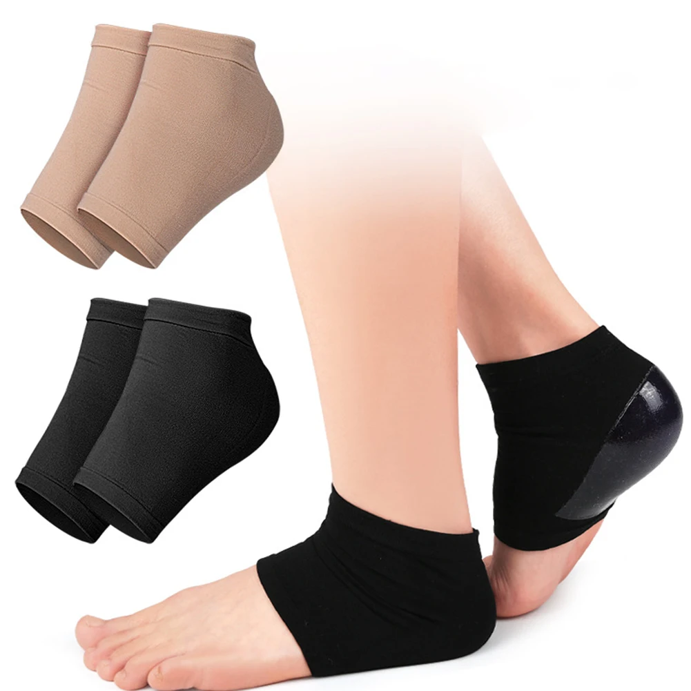 2pcs Nylon Gel Heel Socks Gel Footing Care Pad Hole Feet Cracked Skin Moisturizing Foot Care Anti Cracking Protective Sleeve
2pcs Nylon Gel Heel Socks Gel Footing Care Pad Hole Feet Cracked Skin Moisturizing Foot Care Anti Cracking Protective Sleeve
