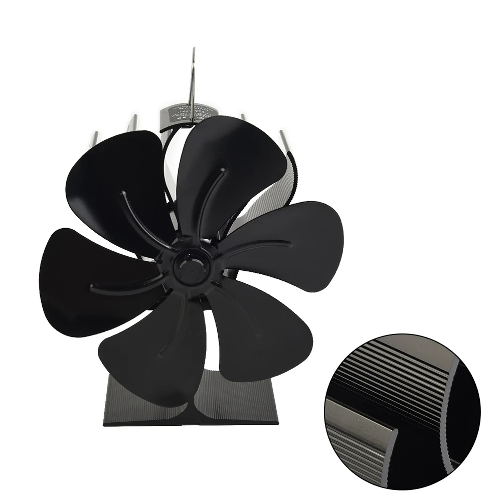 Fireplace Stove Fan Fireplace Fan For Log Wood Burner Stove 6 Blades Aluminum Alloy Profile Overheat Protection
Fireplace Stove Fan Fireplace Fan For Log Wood Burner Stove 6 Blades Aluminum Alloy Profile Overheat Protection