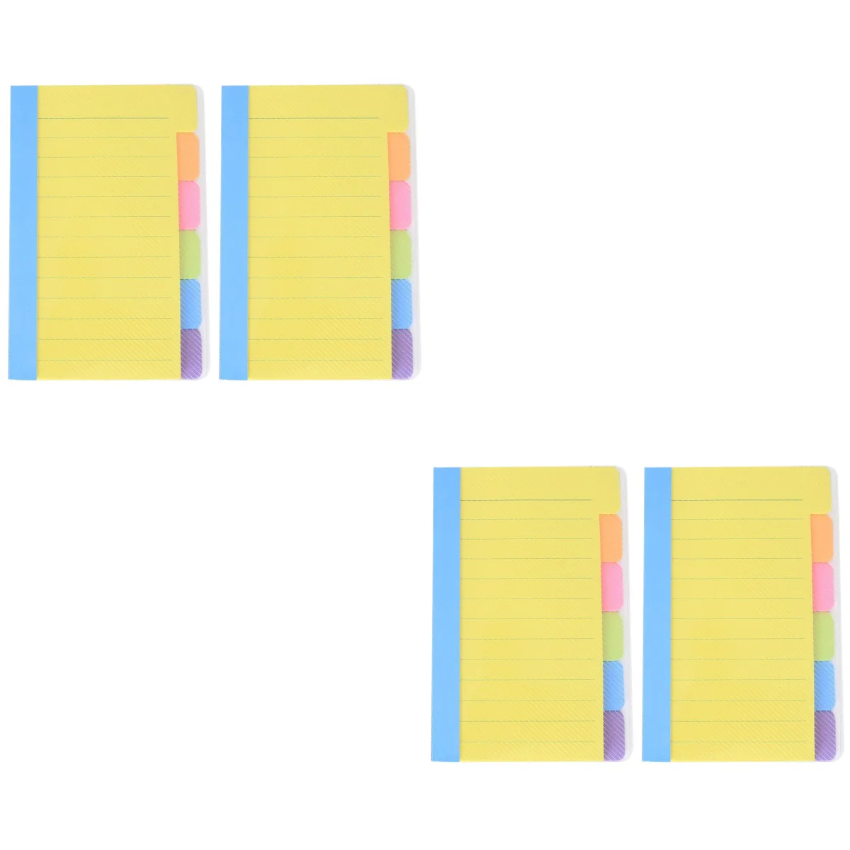 4 Pcs Notebook Travel Tag Planner Notes School Notepad Self-Stick Notepads Pocket Paper
4 Pcs Notebook Travel Tag Planner Notes School Notepad Self-Stick Notepads Pocket Paper