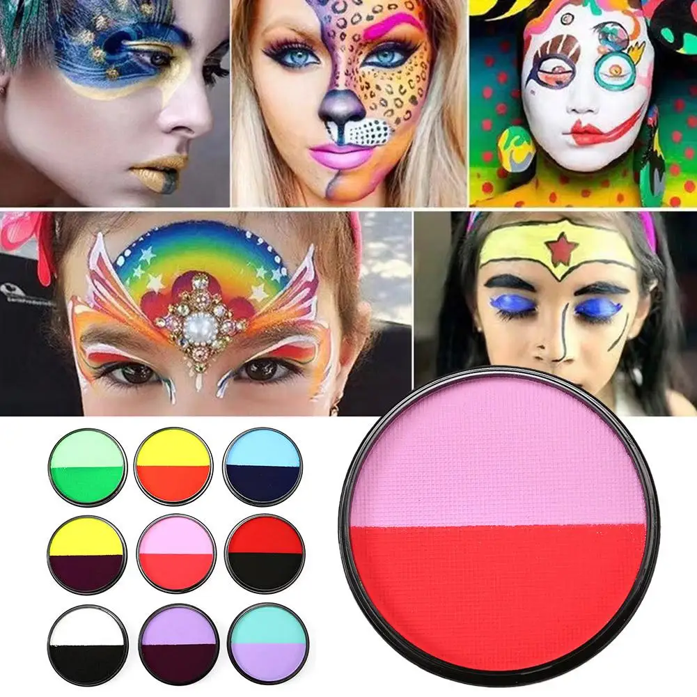 Double Color Block Single Box Water-soluble Body Painting Festival Pigment And Face Opera Green Stage Light Party Dark Gree B1Z8
Double Color Block Single Box Water-soluble Body Painting Festival Pigment And Face Opera Green Stage Light Party Dark Gree B1Z8